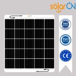 140 Watt Esnek Güneş Paneli Mono 880x850 mm