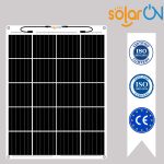 110 Watt Esnek Güneş Paneli Mono 870x680 mm